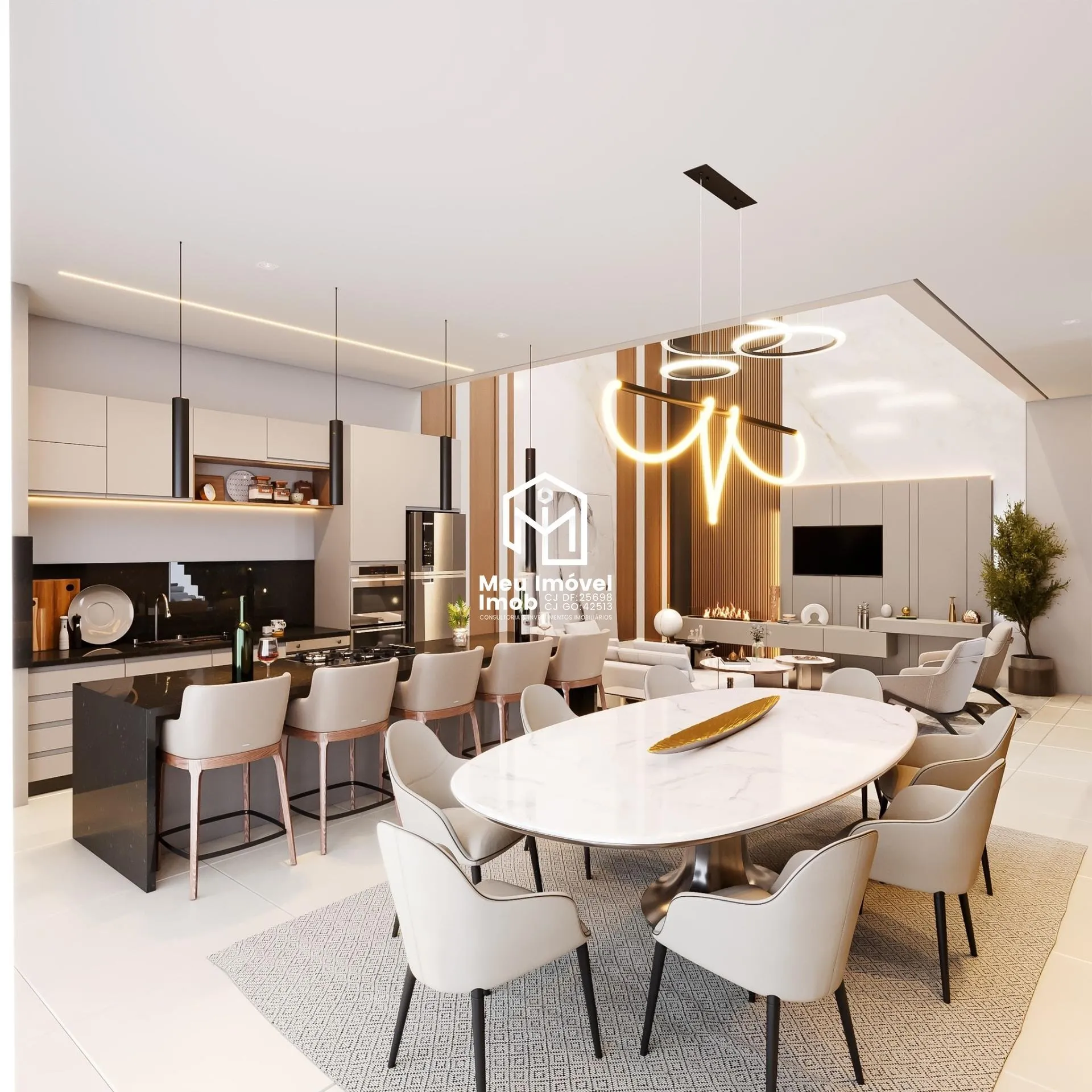 Imagem Aldeia da Serra I Casa 4 Quartos 3 Suítes 3 Vagas 273m²