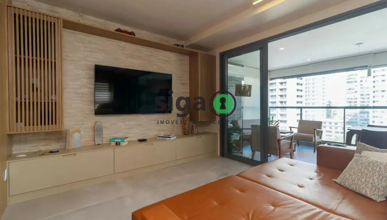 Imagem Apartamento mobiliado com 3 dormitórios e lazer completo no Brooklin.
