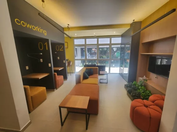 Imagem Studio de 27m², com varanda, excelente localização, 5 min a pé da Estação Campo Belo do Metrô!