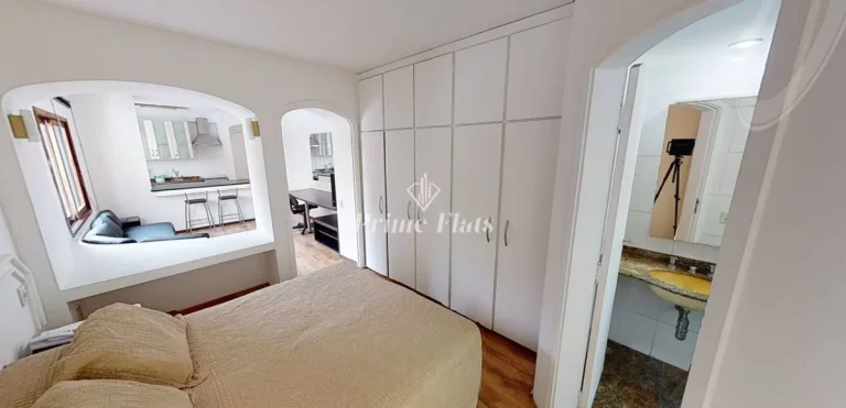 Imagem Flat disponível para locação no Mont Clair Residence, com 45m², 1 dormitório e 1 vaga de garagem