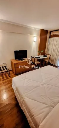 Imagem Flat disponível para locação no Mercure São Paulo Grand Plaza Paulista Hotel na Paraíso, com 30m², 1 dormitório e 1 vaga