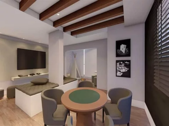Imagem Apartamento com 2 dormitórios à venda, 69 m² por R$ 550.000 - Boqueirão - Praia Grande/SP