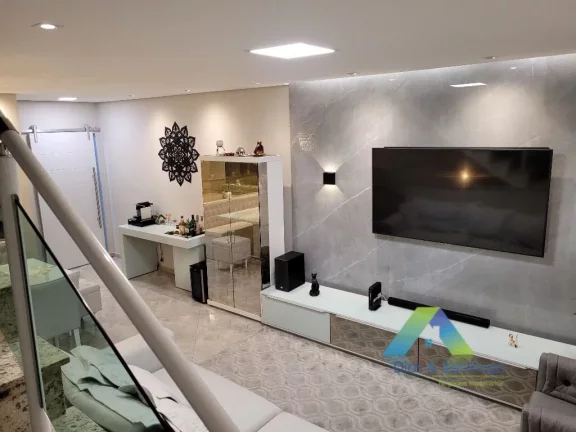 Foto do imóvel Santo André Lindo sobrado designer moderno, espaço gourmet, com excelente localização e valor.