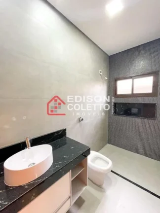 Imagem "Pronto para Morar" Linda casa térrea no Residencial Damha I em Piracicaba com 3 suítes sendo 1 Master com closet e hidro!!
