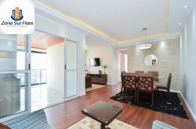 Foto do imóvel Apartamento à Venda Na Chácara Santo Antônio Com 2 Suítes e 2 Vagas - Varanda Gourmet em RUA ABÍLIO BORIN