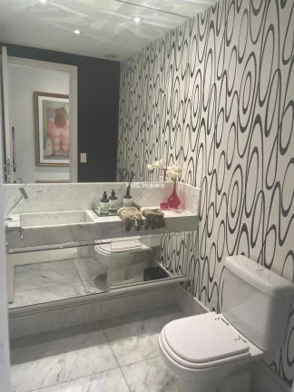 Imagem Apartamento de Alto padrão de 4 quartos com 4 suítes e 5 vagas no Campo Belo de 380m²