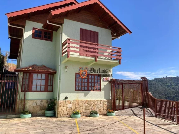 Foto do imóvel Sobrado com 4 dormitórios à venda, 259 m² por R$ 1.200.000,00 - Jardim Guararema - Campos do Jordão/SP