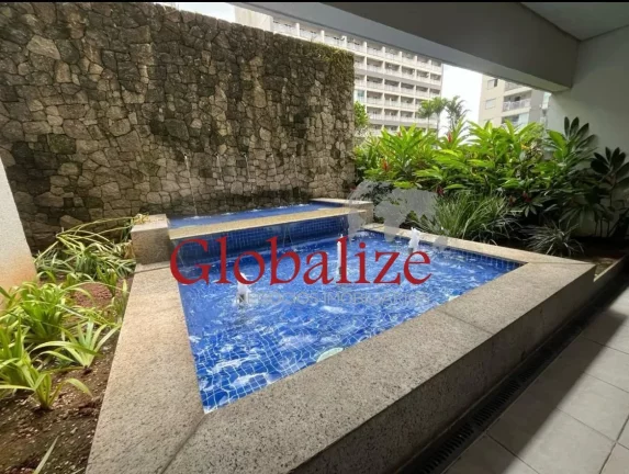 Imagem Apartamento à venda com 50m², 1 quarto, varanda, planejados, piscina, churrasqueira por R$ 380.000,00 na Vila Mathias em Santos