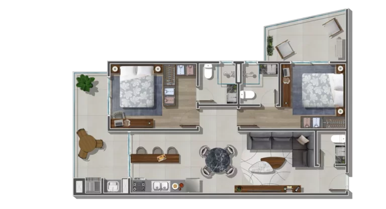 Imagem River 185 - Apartamento à venda no bairro Fazenda - Itajaí/SC