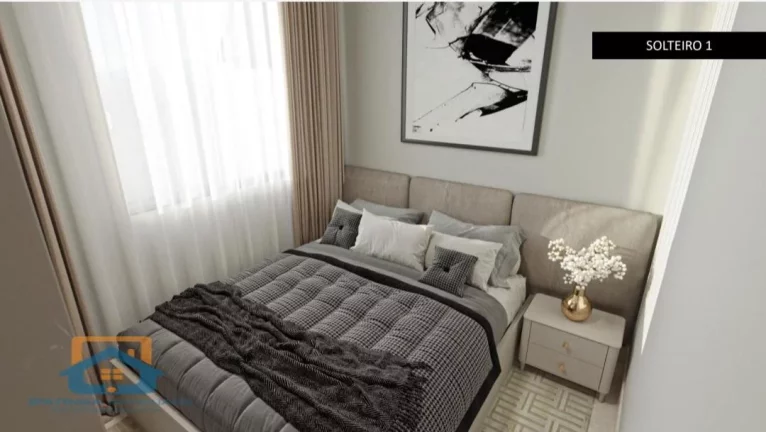 Imagem Apartamento de 2 quartos e 1 vaga de garagem no Residencial Bethania