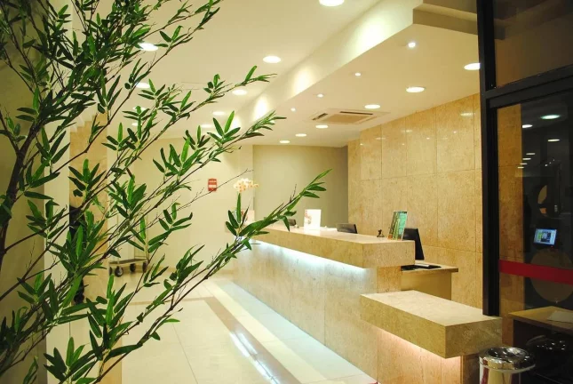 Imagem Flat disponível para venda no Hotel Paulista Wall Street na Bela Vista, com 55m², 1 dormitório e 1 vaga de garagem