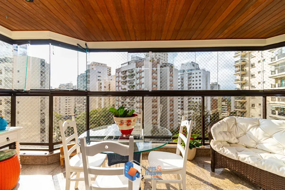 Imagem Apartamento para venda em Campo Belo com 4 quartos, sendo 4 suítes, 276m²