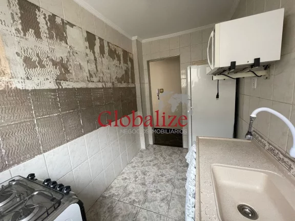 Imagem Apartamento à venda na praia,1 dormitório, Aparecida em Santos com vaga coletiva. R$425.000,00