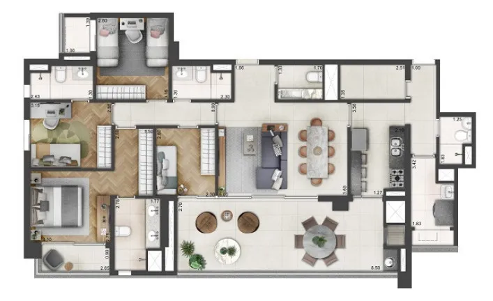 Imagem Apartamento com 4 Quartos à Venda, 145 m² em Vila Mariana - São Paulo