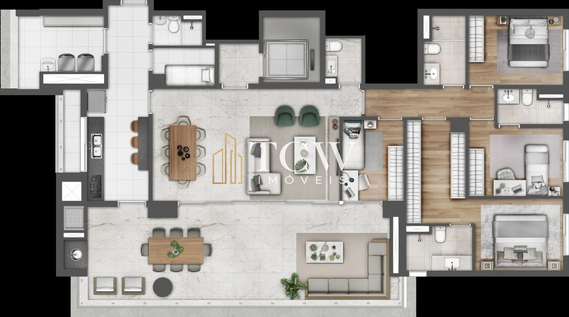 Imagem Apartamento à venda no bairro Brooklin Paulista - São Paulo/SP, Zona Sul