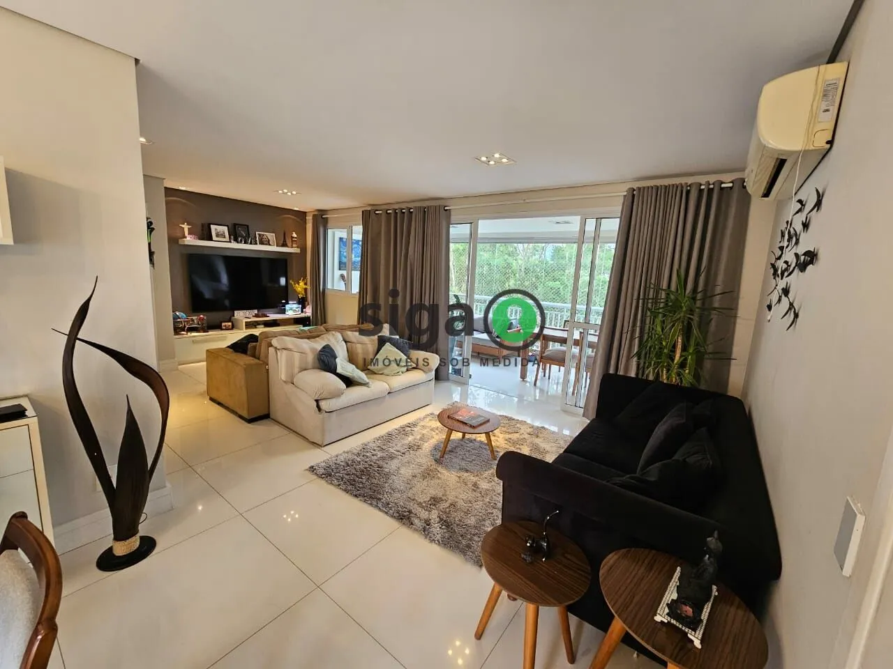 Imagem Apartamento com 138m2, 3 suites e 2 vagas, à venda na Vila Andrade.