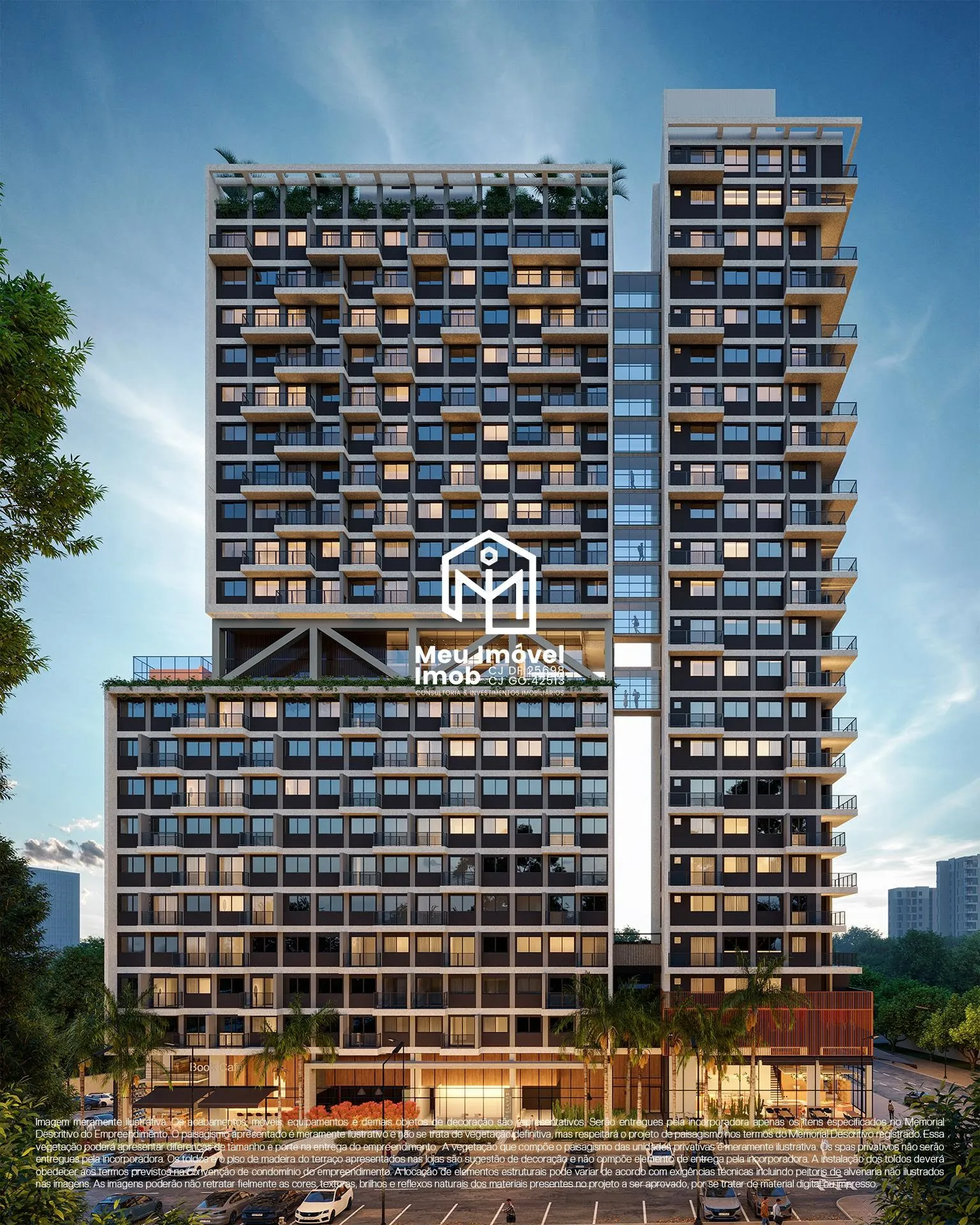 Imagem Apto Eleva25 2 Quartos 1 Suíte 1 Vaga 45m² Águas Claras