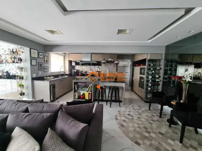 Foto do imóvel Apartamento com 3 dormitórios à venda, 122 m² por R$ 1.599.000 - Jardim Flor da Montanha - Guarulhos/SP Porteira fechada