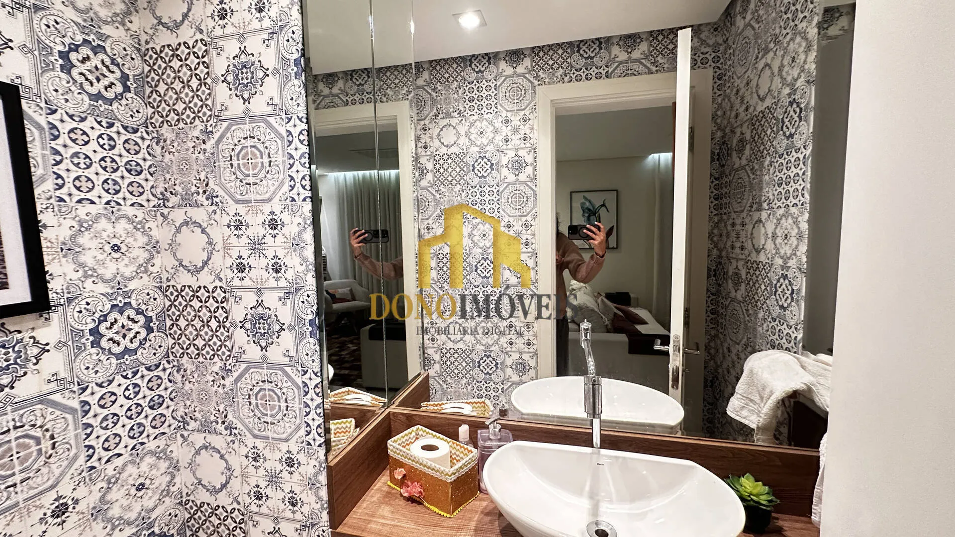 Imagem Apto venda 3 dorm vista piscina 123m Cond Domo Life Centro SBC SP