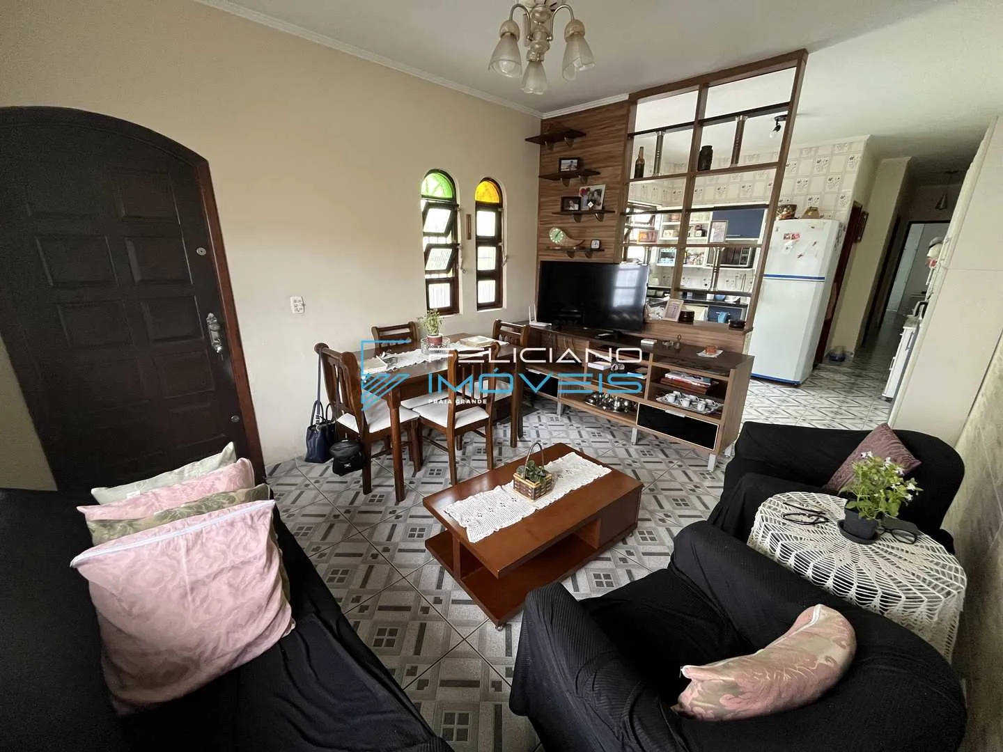 Imagem Casa com 2 quartos, Balneário Flórida, Praia Grande - R$ 420 mil, Cod: 7043