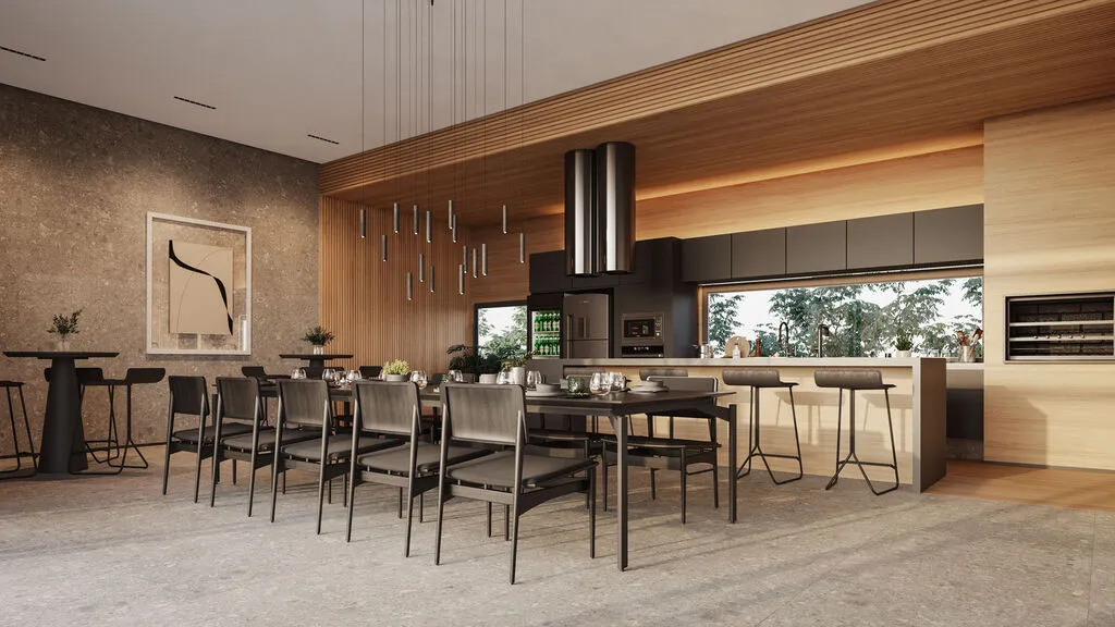 Imagem Imperdível oportunidade: Apartamento de luxo 3 quartos, 3 suítes, 5 banheiros, 4 vagas no Ecoville, Curitiba-PR - 193,64 m².