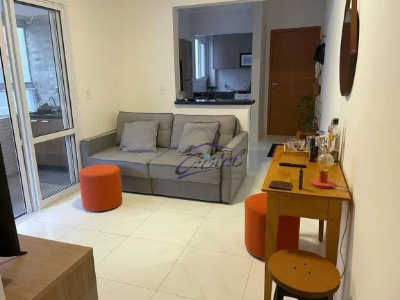 Imagem Apartamento com 1 dormitório à venda, 52 m² por R$ 355.000,00 - Guilhermina - Praia Grande/SP