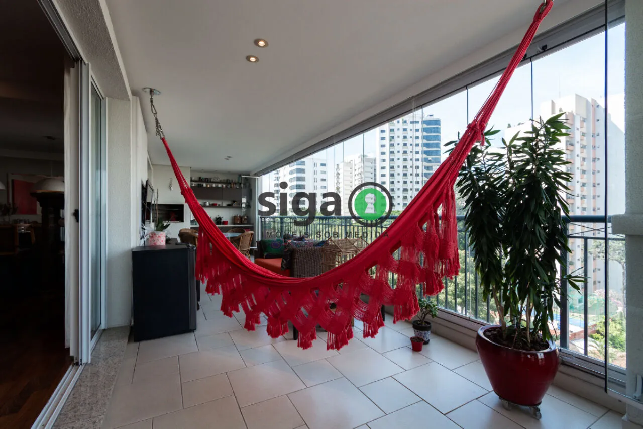 Imagem Apartamento alto padrão à venda no Brooklin 216 m² 3 suítes varanda gourmet e 4 vagas