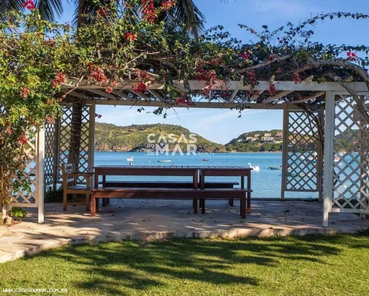 Imagem Casa Frente Mar para Temporada em Armação dos Búzios / RJ no bairro Ferradura