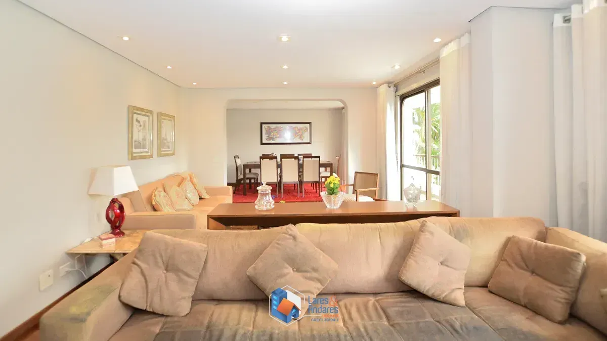 Imagem Apartamento para venda em Itaim Bibi com 4 quartos, sendo 2 suítes, 196m²
