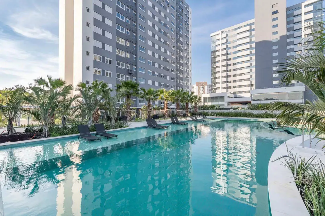 Imagem Apartamento semimobiliado, andar alto, com vista perene - Jardim Lindóia