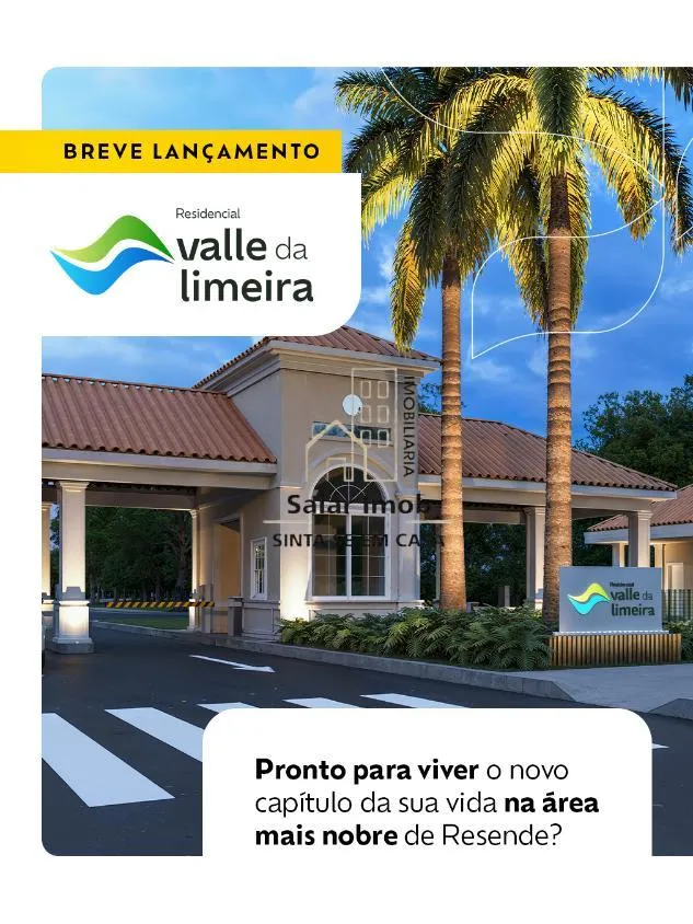 Imagem Terreno |Bairro Planejado| VALLE DA LIMEIRA| Resende RJ. Parcelas a partir 144X ( R$2.144,12 + 12 anuais ( R$7.409,98)