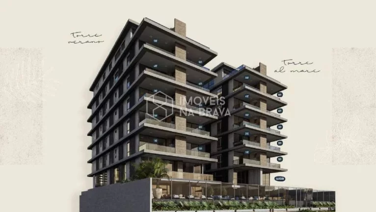Imagem APARTAMENTO 3 DORMITORIOS A VENDA NA PRAIA BRAVA - ITAJAI/SC