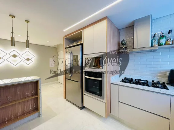 Imagem Apartamento em Santos, na orla da praia com vista mar