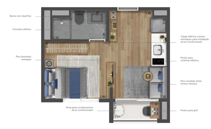 Imagem APARTAMENTO RESIDENCIAL em São Paulo - SP, Vila Guilhermina