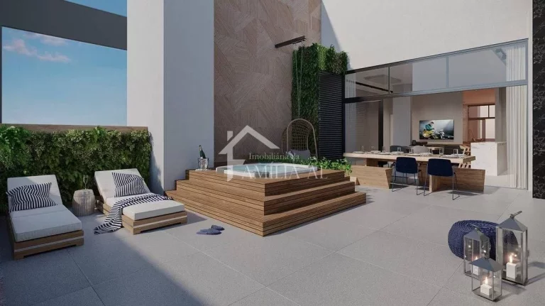 Imagem Apartamento Ekoa Residence com 1 suíte + 2 quartos