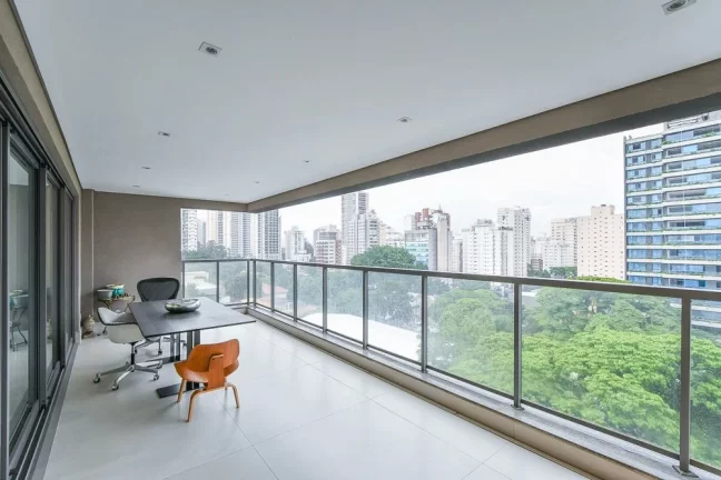 Imagem Apartamento à venda em São Paulo, Campo Belo, com 3 quartos, 186m2