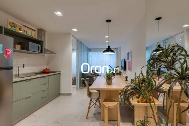 Flat com 1 dormitório à venda, 53 m² por R$ 519.000,00 - Setor Bueno - Goiânia/GO