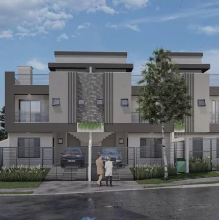 Foto do imóvel Sobrado Novo de Esquina no Cajuru - R$799 mil