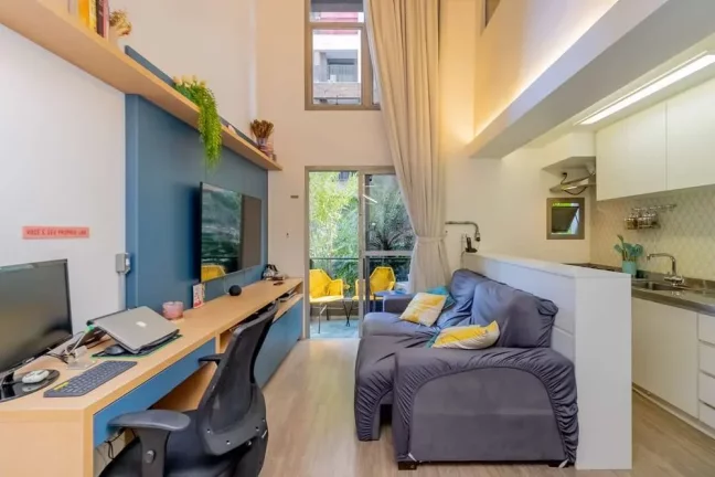 Imagem Apartamento duplex IM 177 Apto 601721021-46 1 dormitório 57m² Indianópolis São Paulo Aveni...