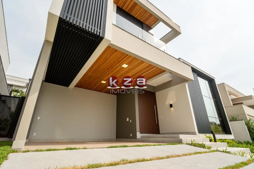 Imagem Imponente Casa de Luxo em Condomínio Alphaville Dom Pedro 3, Campinas-SP: 4 Quartos, 4 Suítes, 3 Salas, 6 Banheiros, 4 Vagas, 346m².