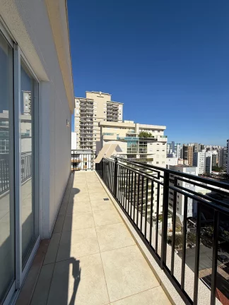 Imagem Apartamento no Cambuí: 1 quarto, 1 suíte, 2 banheiros, 2 vagas, 60m² - Venda e Locação em Campinas-SP.