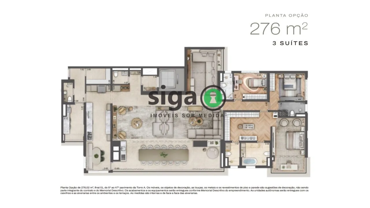 Imagem APARTAMENTOS DE ALTO PADRÃO À VENDA EM SANTO AMARO AO LADO DA HÍPICA CONDOMÍNIO CL