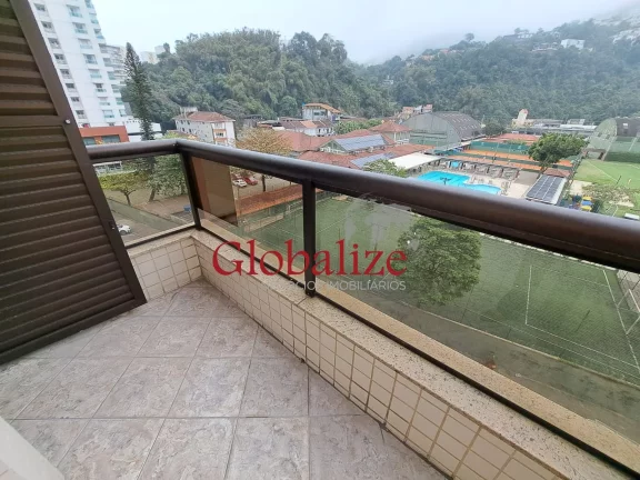 Imagem Apartamento à venda com 70m², 2 quartos, varanda, frente a praia por R$480.000,00 no José Menino em Santos