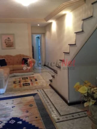 Imagem Casa assobradada à venda p/fins residenciais ou comerciais, recentemente reformada externamente, localizada no bairro Assunção com 4 dormitórios, sendo 3 suítes, 4 vagas, 400m².