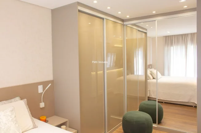 Imagem Apartamento à venda em São Paulo-SP, Alto da Lapa: 2 quartos, 1 suíte, 2 salas, 2 vagas de garagem, 73m².