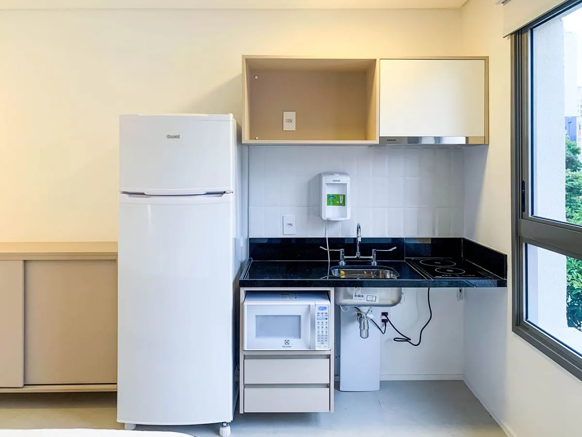 Imagem Apartamento com 1 Quarto para alugar, 28m² - Vila Clementino