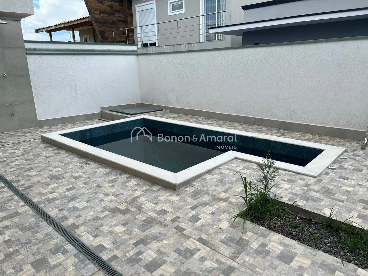 Foto do imóvel Casa com piscina à venda com 3 quartos, no Condomínio Real Park Sumaré, em Rua Norival Tadine, 415 - Condomínio Real Park Sumaré, Sumaré - SP