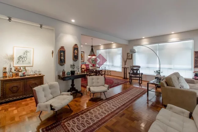 Imagem Apartamento para Aluguel - Higienópolis, 3 Quartos, 239m² - São Paulo