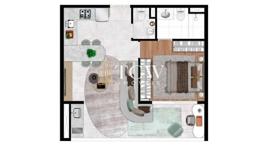 Imagem Apartamento à Venda | 48 m² | Vila Clementino, São Paulo/SP