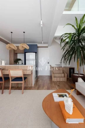 Imagem Flat disponível para venda no Condomínio Edifício Urbano Duplex na Vila Nova Conceição, com 50m², 1 dormitório e 1 vaga de garagem